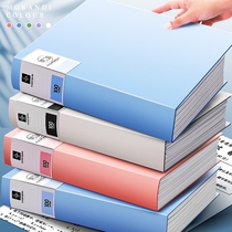 Folder A4 Information Book Paper Collection Bag Award Pleadings Collection Booklet Transparent Multilayer Inserts Volume Subvolume Large Capacity Picture Book Primary School Students Special Loaded Rolls Sub score Sub-score Sub-collection Pregnancy Test Production