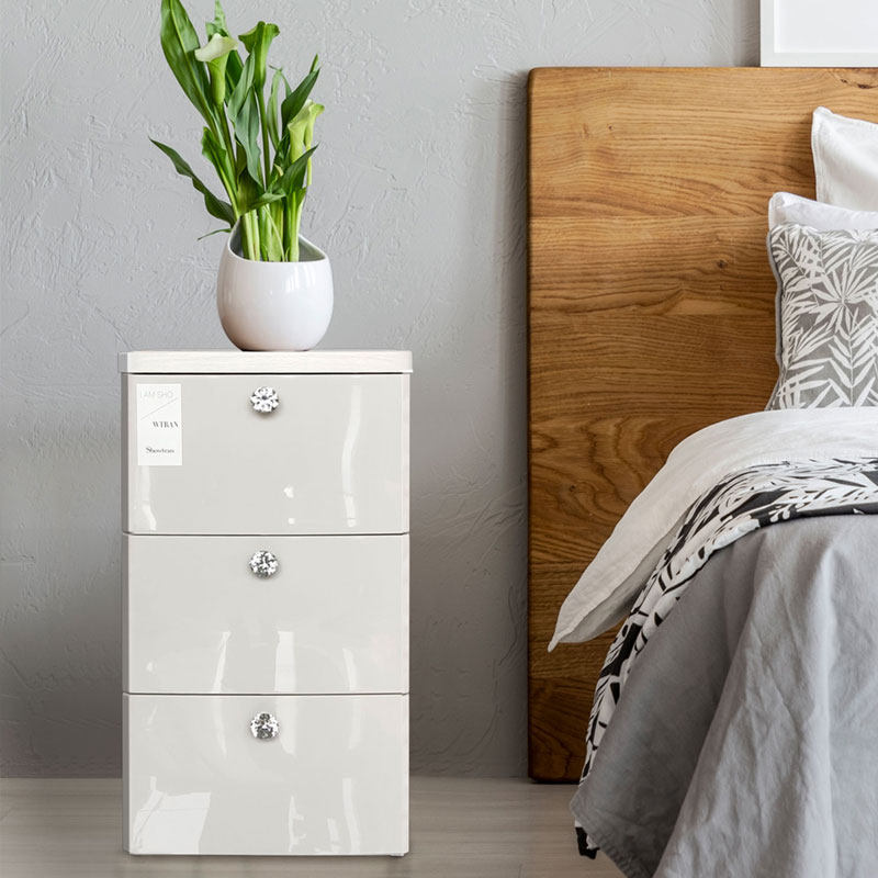 绣川水晶扣抽屉式收纳柜密封窄柜北欧卧室儿童衣柜免安装床头柜子,淘宝优惠券,粉丝福利购,淘宝优惠卷