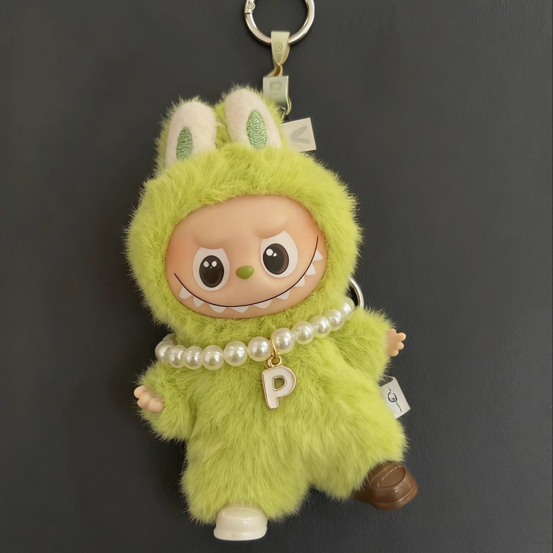 四代labubu珍珠26字母项链4.0迷你拉布布心底密码娃衣配件小鼻嘎,淘宝优惠券,粉丝福利购,淘宝优惠卷