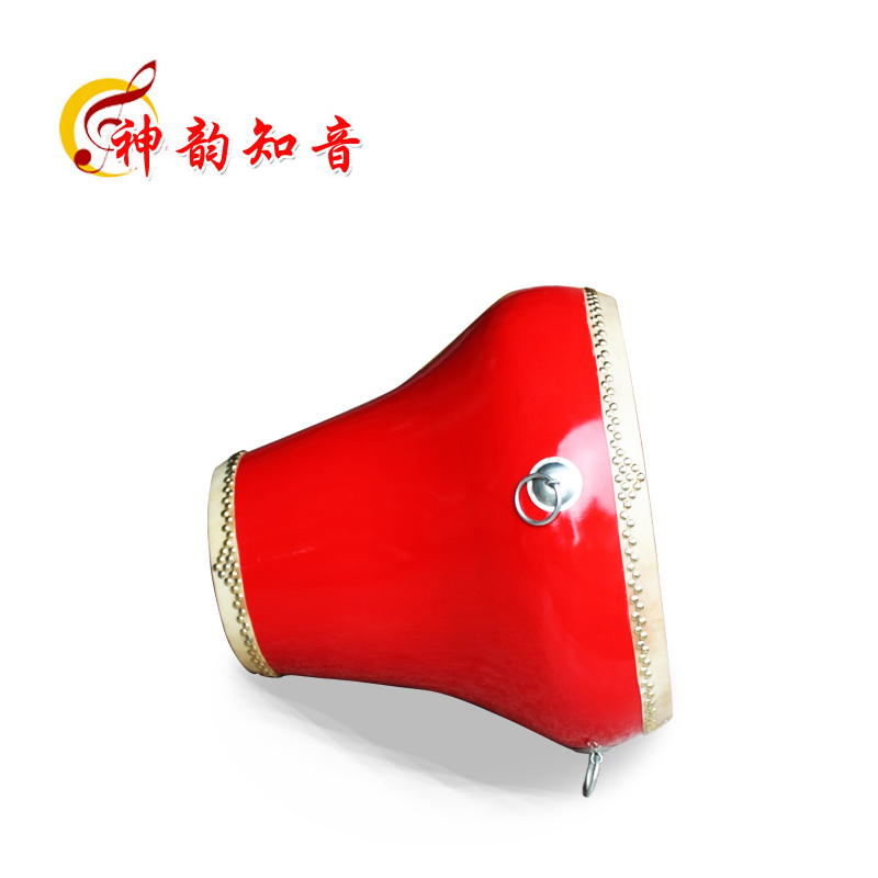  20 Inch Flower Pot Drum Set Sound Drum Bull Leather Red Drum Vase Drum Imitation Peking Opera Drum Drum Drum Drum
