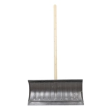 Нажмите снежную лопату полную стальную мульти -функцию гасить утолщенный инструмент для удаления снега Большая марганцевая стальная сталь на открытой лопате.