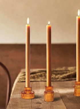 竖纹两用烛台三件套亚马逊