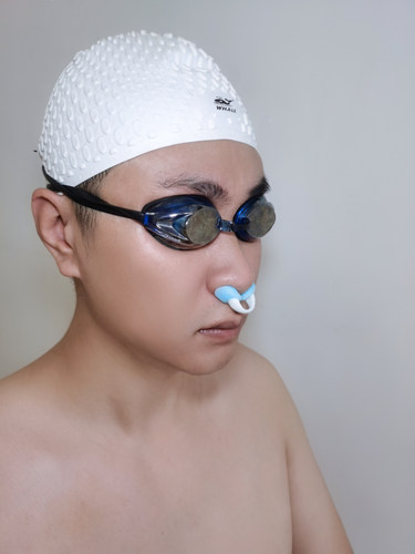 游泳鼻夹硅胶耳塞防呛水鼻塞专业潜水神器儿童套装宝宝洗澡用品 - 图2