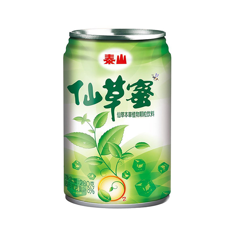 泰山仙草蜜280克*24罐仙草本草植物颗粒饮料凉茶两箱装