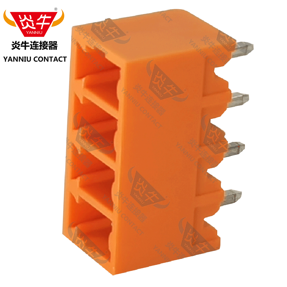 3.81mm炎牛凤凰针座PCB接线端子15EDGVC/ECH381V/KF2EDGV/MCV1.5 - 图3