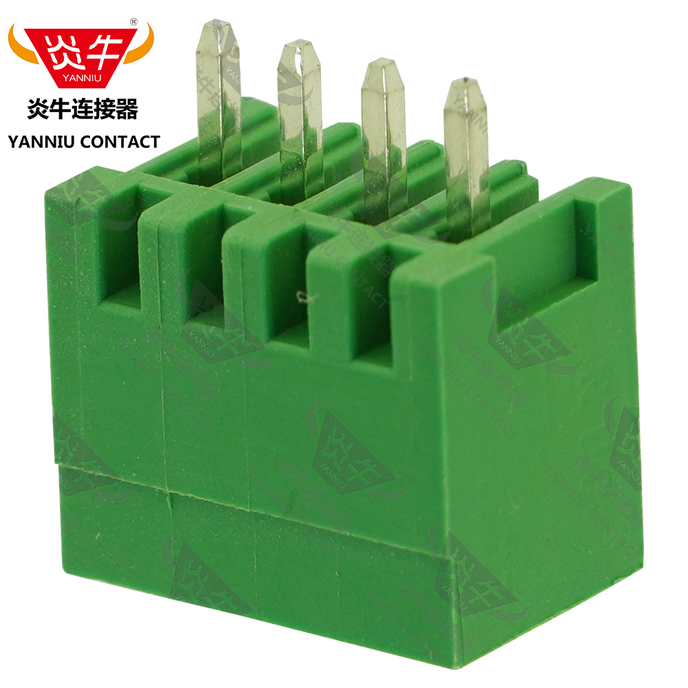 YN15EDGVC/KF2EDGV/ECH205V/FK-MCV0.5-G炎牛PCB接线端子2.54mm - 图2