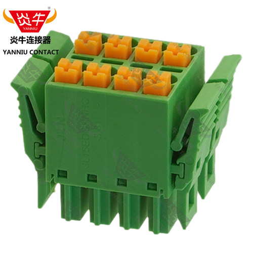 YN15EDGKNHCG/KF2EDGKNHG/FMCD1.5-ST双层插拔式3.5mmPCB接线端子 - 图0