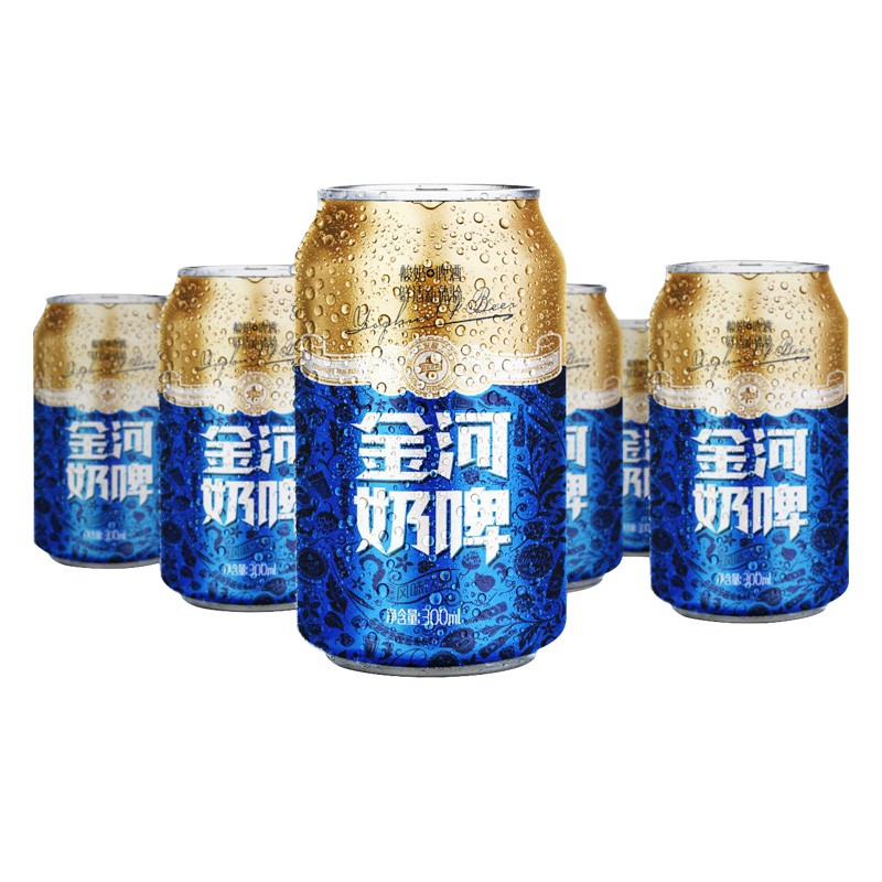 金河奶啤300ml*6易拉罐装整箱乳酸菌奶啤饮料发酵酸奶饮品非啤酒 - 图3