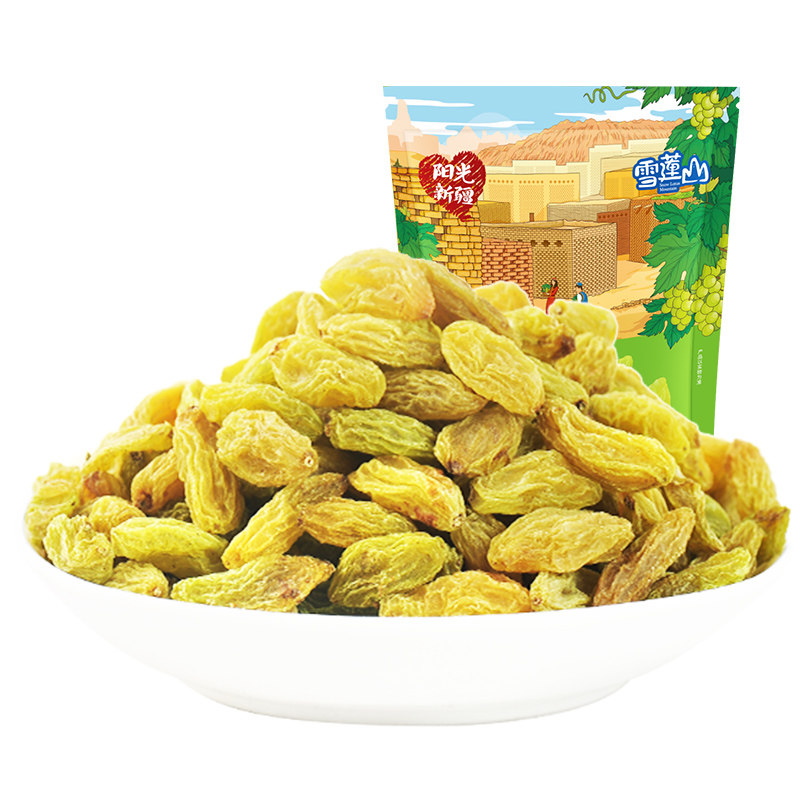 葡萄干新货新疆特产吐鲁番绿葡萄干 雪莲山食品葡萄干