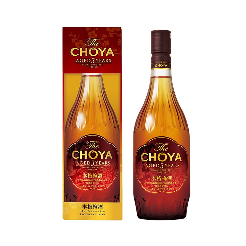 CHOYA/俏雅梅酒三年熟成本格梅子酒日本原装进口蝶矢青梅酒720ml-图0