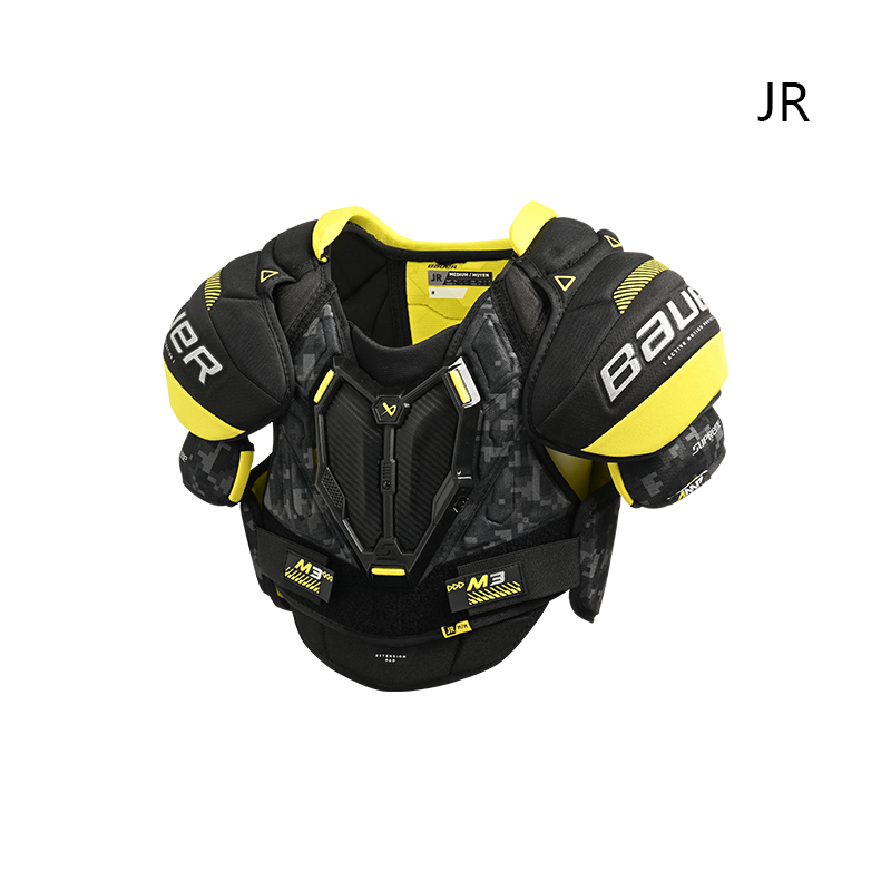 23年BAUER/鲍尔M3冰球护具装备冰上曲棍球护胸护甲护肘护腿护膝 - 图3