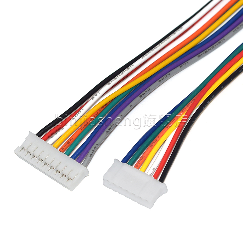 PH2.0电子线2P 3 4 5 6 7 8 9 10P间距2.0mm端子线插头连接线镀锡 - 图1