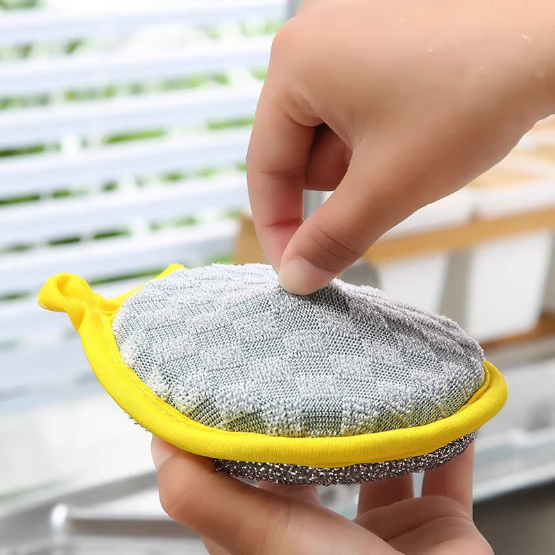 钢丝球商用不掉丝洗碗海绵擦厨房加厚耐用清洁去污不沾油刷锅神器,淘宝优惠券,粉丝福利购,淘宝优惠卷