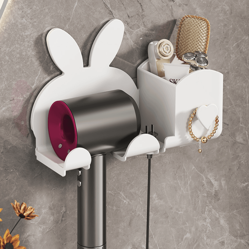 风筒置物架浴室免打孔吹风机架卫生间电吹风支架家用壁挂式架子,淘宝优惠券,粉丝福利购,淘宝优惠卷