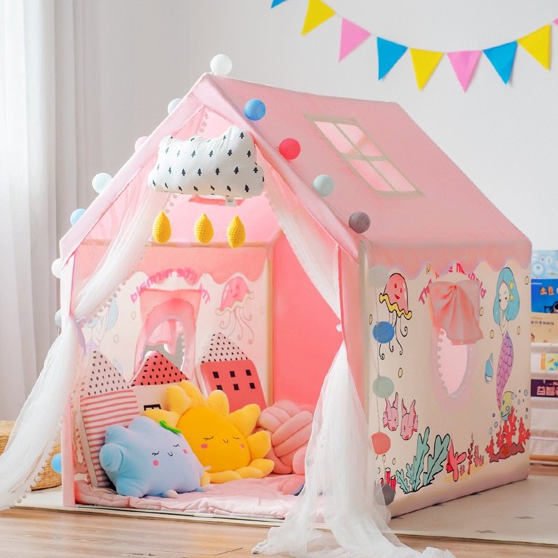 小丸佳室内梦幻公主床上可儿童帐篷 小丸佳儿童帐篷/游戏屋