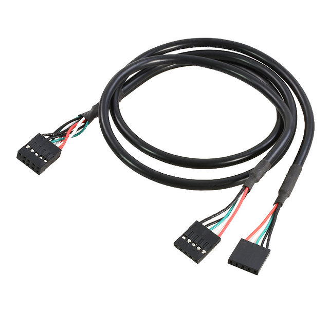 Duomei USB to DuPont one-to-two male-to-female conversion cable