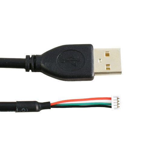 USB2.0转1.25mm间距4Pin端子工控广告触摸屏线mx1.25-4p插座数据 - 图2