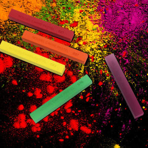 日本樱花色粉笔12色24色48色珠光荧光粉彩棒人物素描美术生专用画笔色粉画画套装初学者专业手绘彩色颜料粉笔