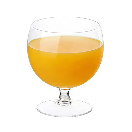 霜山水晶玻璃杯鸡尾酒矮脚葡萄酒杯水果甜品盏日式梅酒果酒果汁杯 - 图0