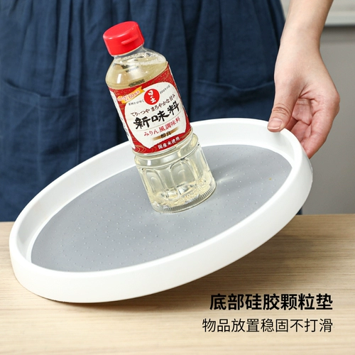 Вращение морозного горы много -самоотверженная кухонная круглая полка