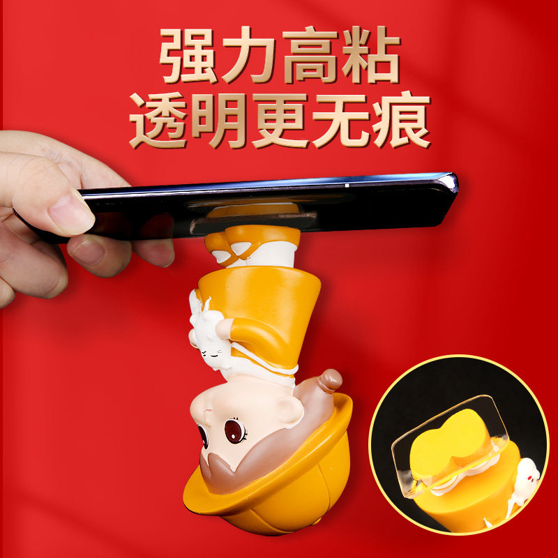 贴对联春联无痕胶带不留胶不伤墙纳米双面胶高粘度强力固定汽车专用装饰盲盒手办婚房布置过年福字透明贴片