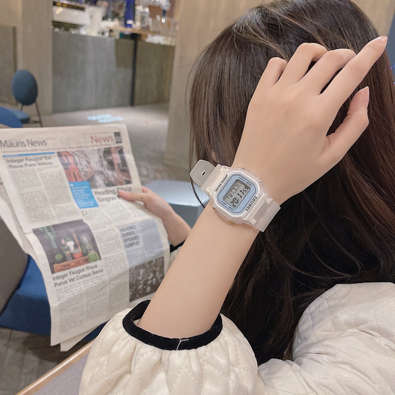 电子手表女款机械ins潮流风独角兽 ertr国产腕表