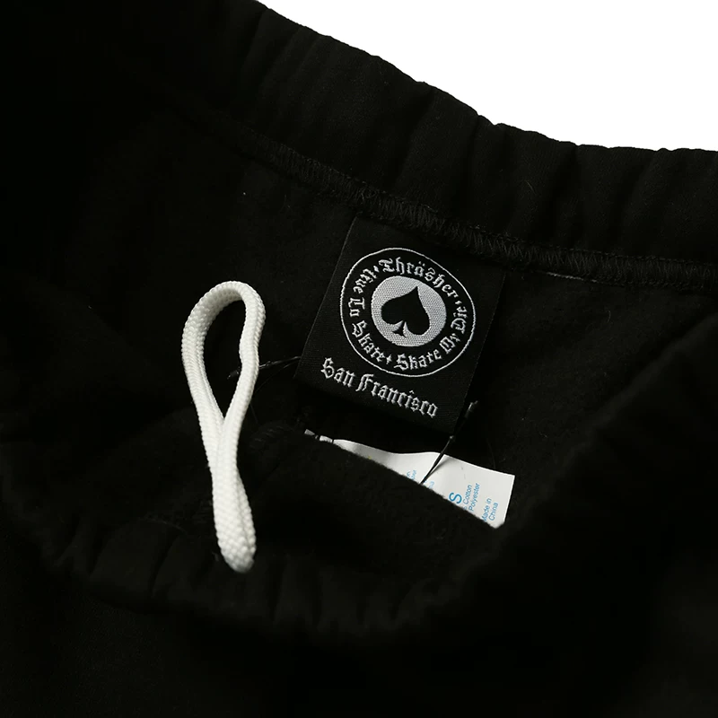 [THRASHER Official] Flame Sweatpants Flame Casual Printing Trend Terrace