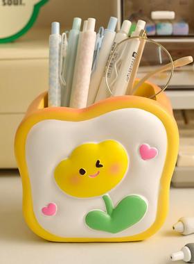 笔筒办公室桌面装饰摆件创意可爱解压治愈老师学生毕业小礼物实用