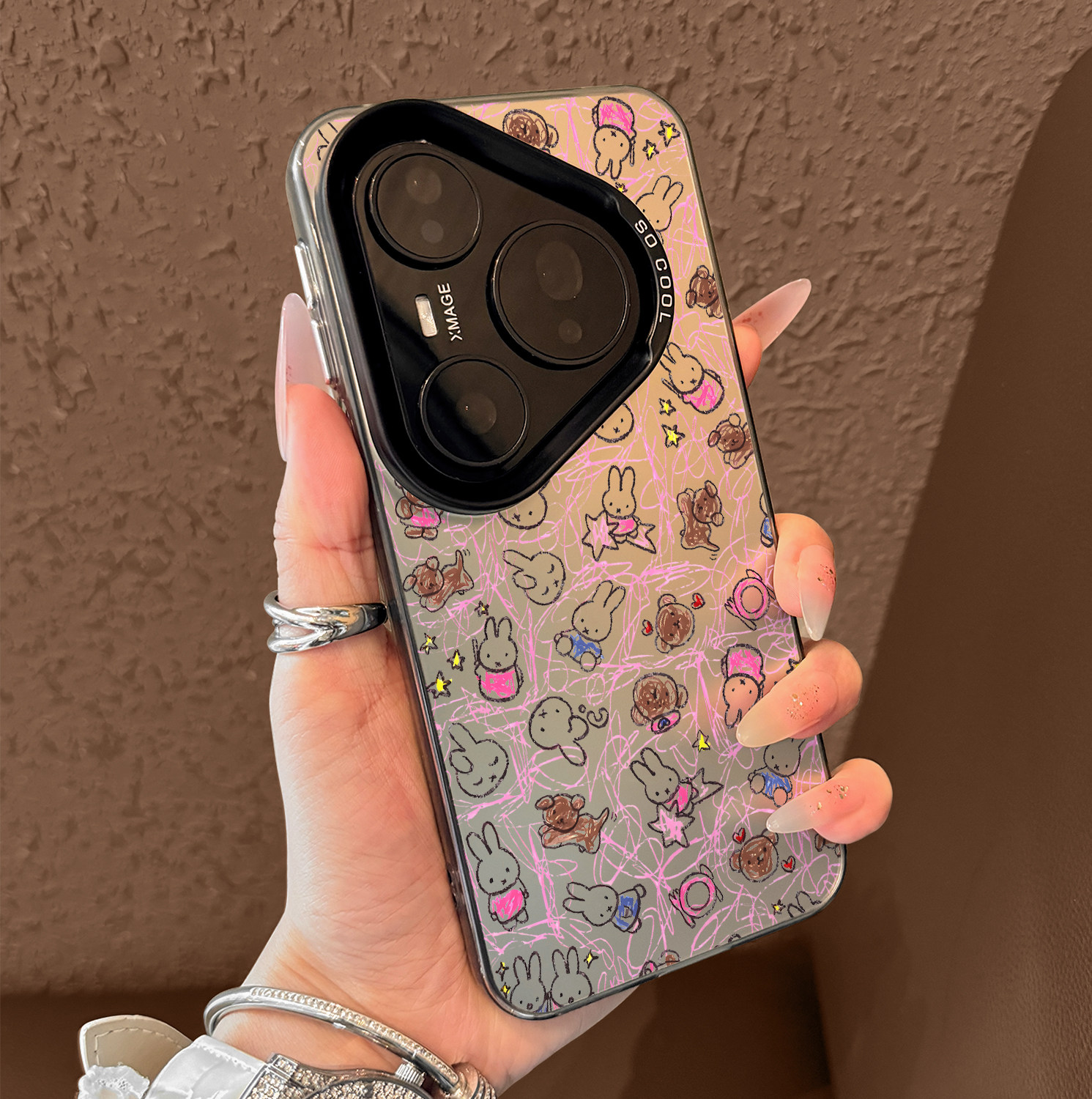 适用于华为pura80pro手机壳新款外壳pura70米菲兔p60高级感硅胶p50全包防摔p40保护套pro+女款ultra卡通可爱,淘宝优惠券,粉丝福利购,淘宝优惠卷