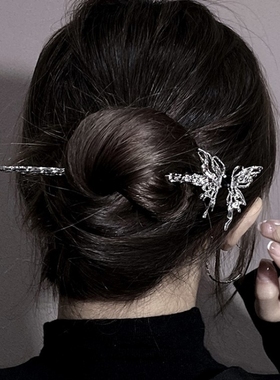 蝴蝶仙气超仙发簪古风高