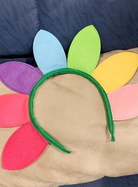 儿童生日拍照搞怪道具头