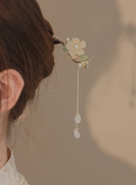 新中式古风发簪钗子高级