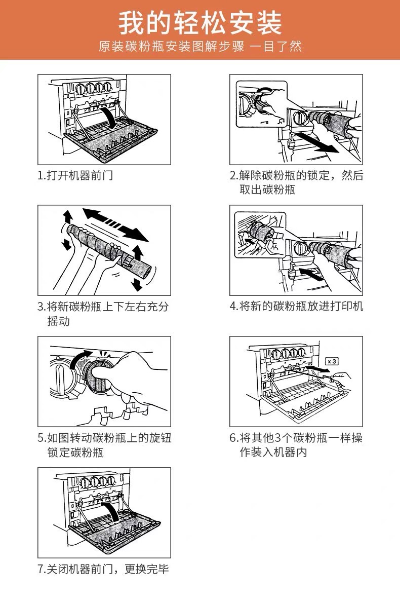 原装柯尼卡美能达TN228 柯美C226i C266i C286i粉盒 碳粉 墨粉 - 图2