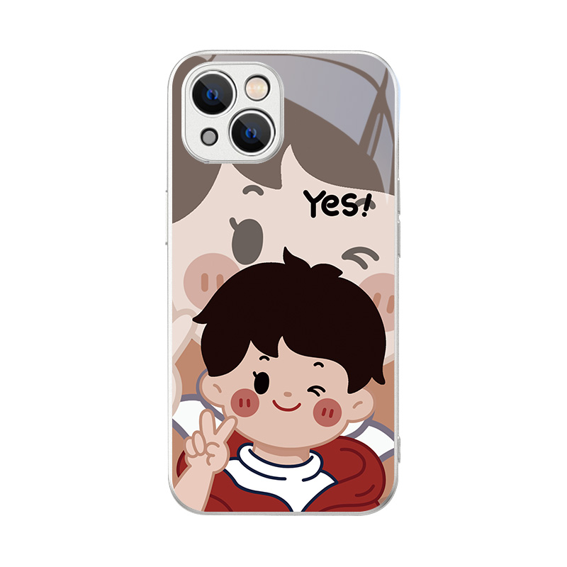 苹果17手机壳16/15iphone14情侣13promax白雪公主12mini王子11pro任意机型x情侣款xsmax新款xs玻璃xr适用plus - 图3