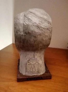 约翰尼雕塑树脂怀旧复古桌面的摆放装饰书架图书馆仿古工艺品摆件