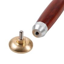 Upscale red sandalwood solid wood handle telescopic titanium alloy 6 mm empty bamboo pole Professional ripped with buzz and buzz