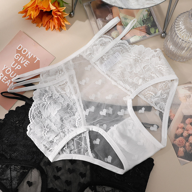 洁韵朵高腰内裤女士性感蕾丝夏季薄款纯欲绑带少女生2025新款短裤,淘宝优惠券,粉丝福利购,淘宝优惠卷
