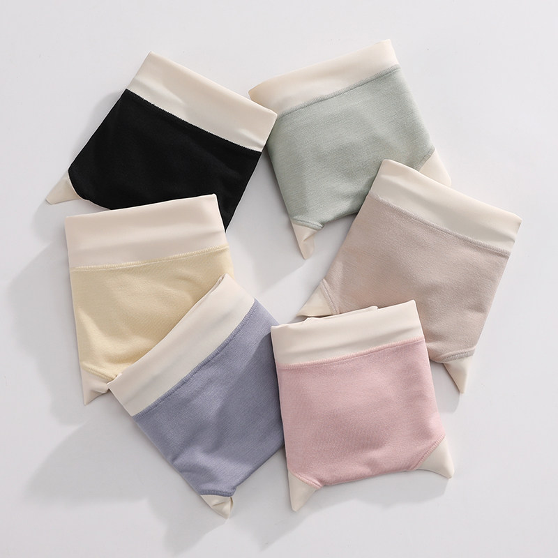 洁韵朵莫代尔内裤女士大码无痕收腹提臀中高腰女生纯棉抗菌裆短裤,淘宝优惠券,粉丝福利购,淘宝优惠卷