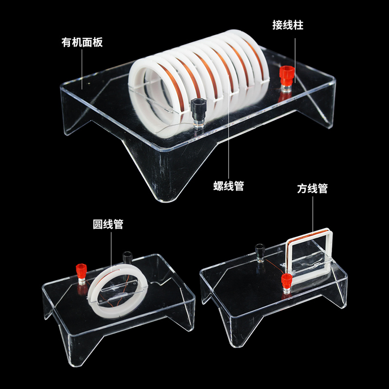 欧硕星  电流磁场演示器通电螺线管通电导线磁场方向中学物理实验 - 图0