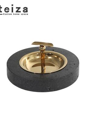 Oteiza雪茄烟灰缸轻奢现代创意家居售楼处客厅书房大厅会议室摆件