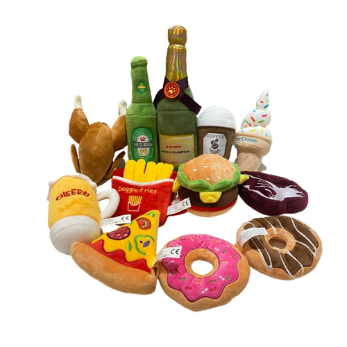 Игрушка для собак, кусая звук маленьких и средних собак, медведя -обрабатывающих моляров, чтобы облегчить припасы с тупым артефактом