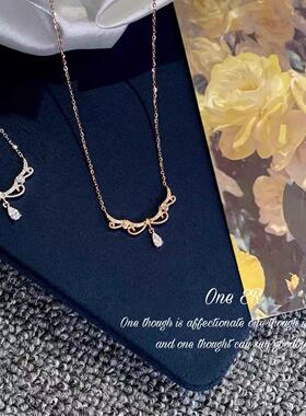 轻奢高级感小众气质百搭锁骨