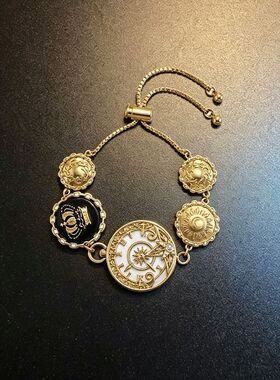 中古Vintage宿命系列精致复古手链轻奢小众设计感手饰高颜值饰品