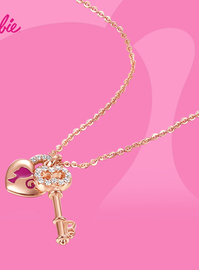 芭比珠宝吊坠925银吊坠女项链夏