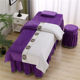 Thickened warm crystal velvet beauty bedspread set of four