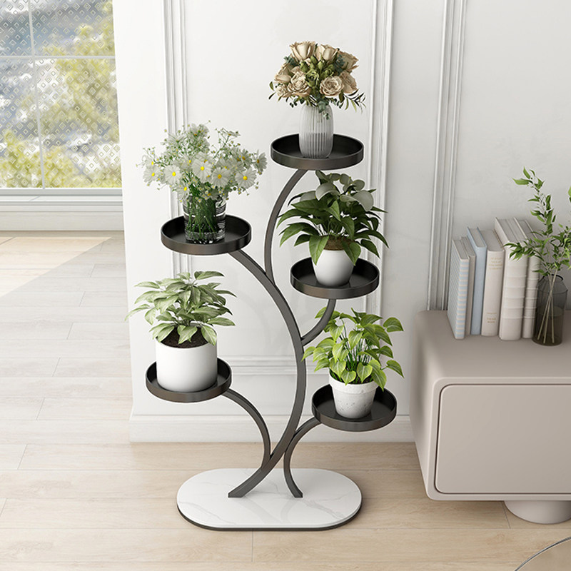 花架子客厅落地式家用多层花架阳台盆栽置物架可移动铁艺花盆托架,淘宝优惠券,粉丝福利购,淘宝优惠卷