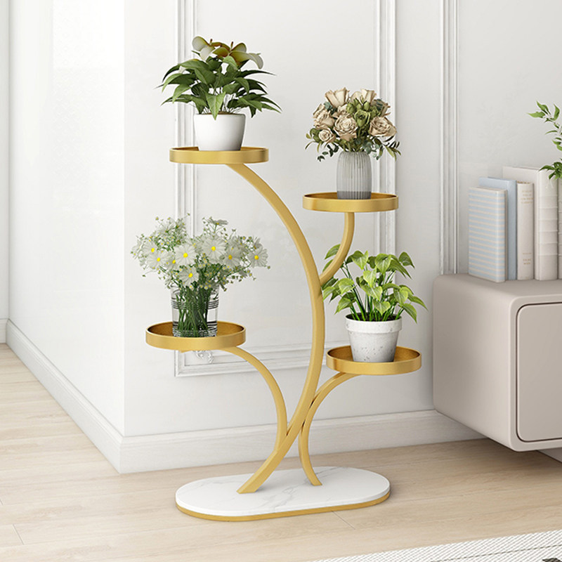花架子客厅落地式家用多层花架阳台盆栽置物架可移动铁艺花盆托架,淘宝优惠券,粉丝福利购,淘宝优惠卷