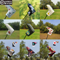 golf general word push rod sleeve magnetic suction clubhead sleeve protective sleeve golf club golf club straight bar sleeve cartoon