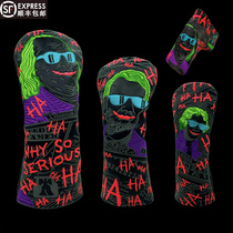 Why so serious golf club clubhead protective sheath golf putter sleeve No. 1 wooden pole cap sleeve