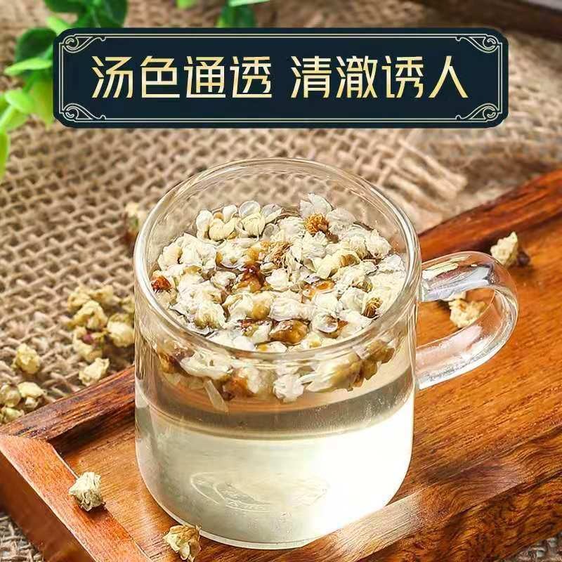 绿萼梅白梅花中药材正品新货花茶非同仁堂结节玫瑰花绿梅花散结茶-图2